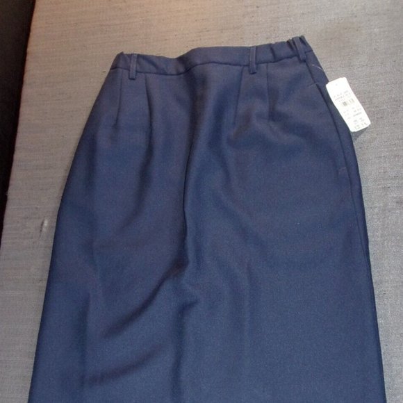 sz8M NEW AIR FORCE CALIFASHIONS AF BLUE 1625 UNIFORM FORMAL DRESS SKIRT EC 1138